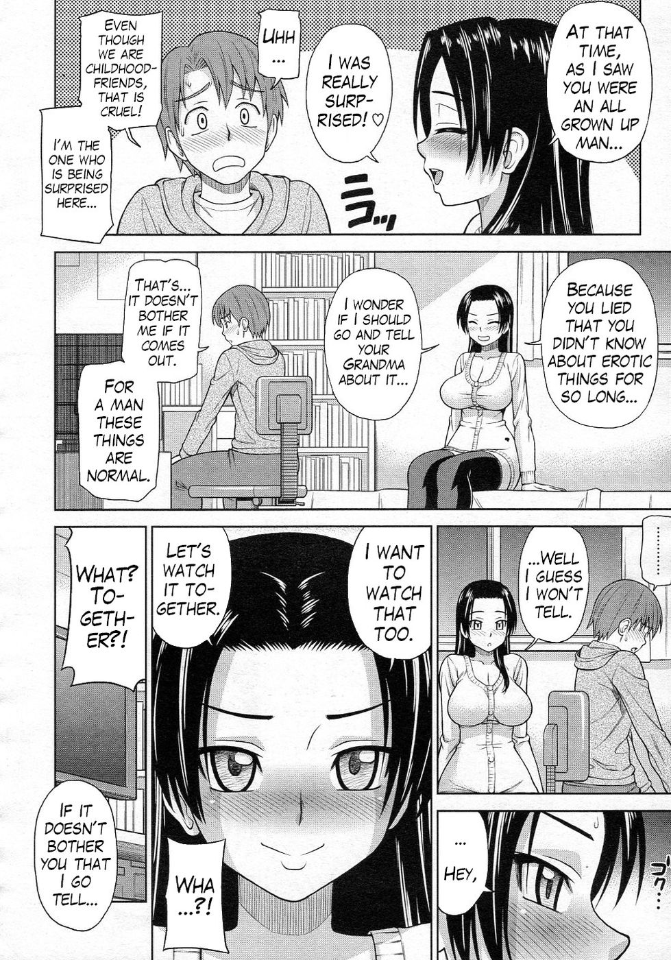 Hentai Manga Comic-My Neighbour's Silent Smile-Read-4